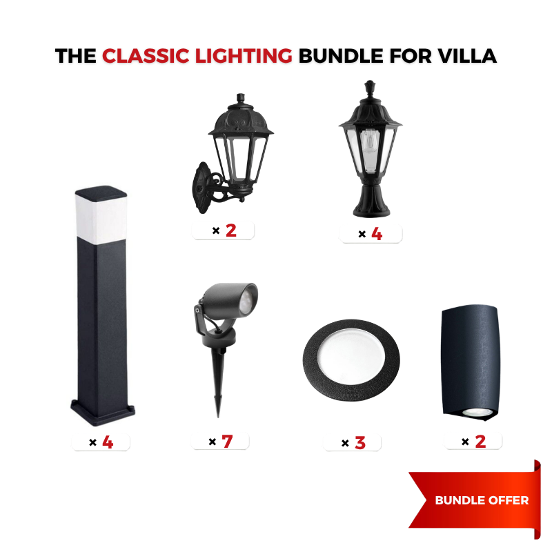 Fumagalli Classic Villa Outdoor Lighting Bundle