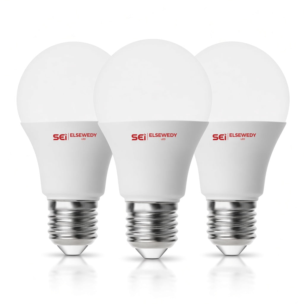 Elsewedy Classic LED Bulb 12W Daylight - E27 - Bundle of 3