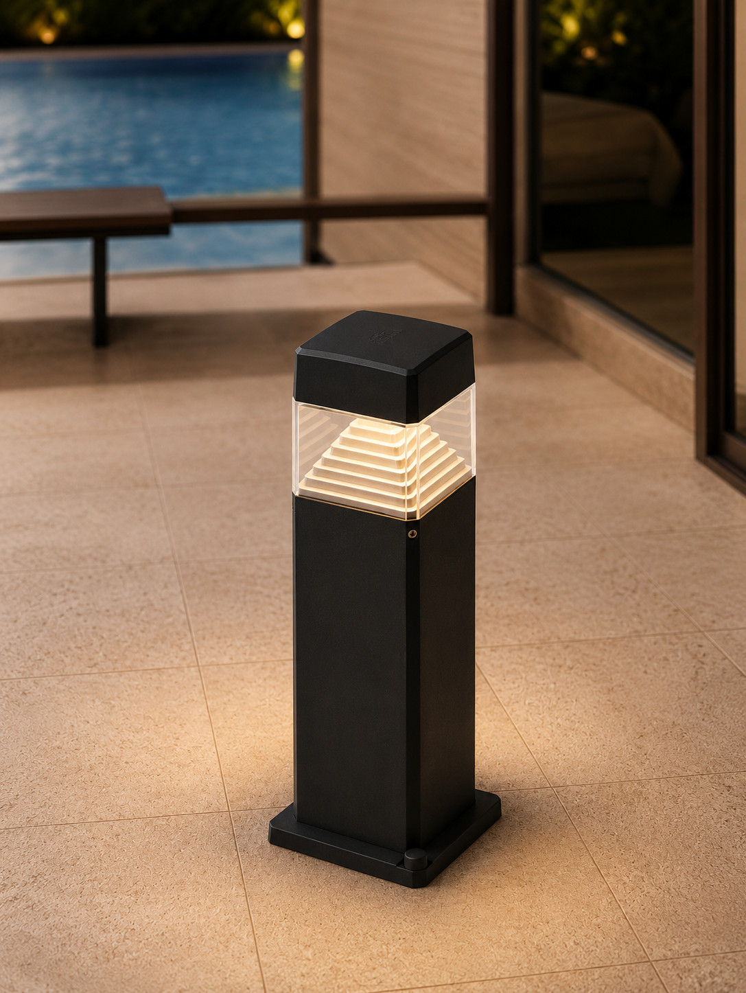 فوماجالي ESTER 500 Bollard (DS1.561) لون أسود 10 وات لون إضاءة قابل للضبط