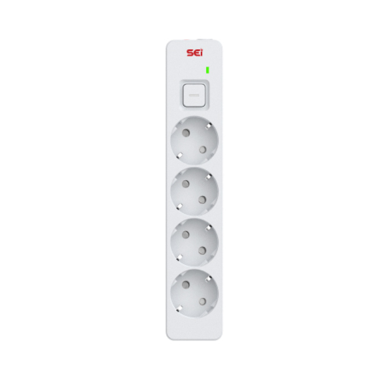 Socket 4-Way Schuko16A 250v