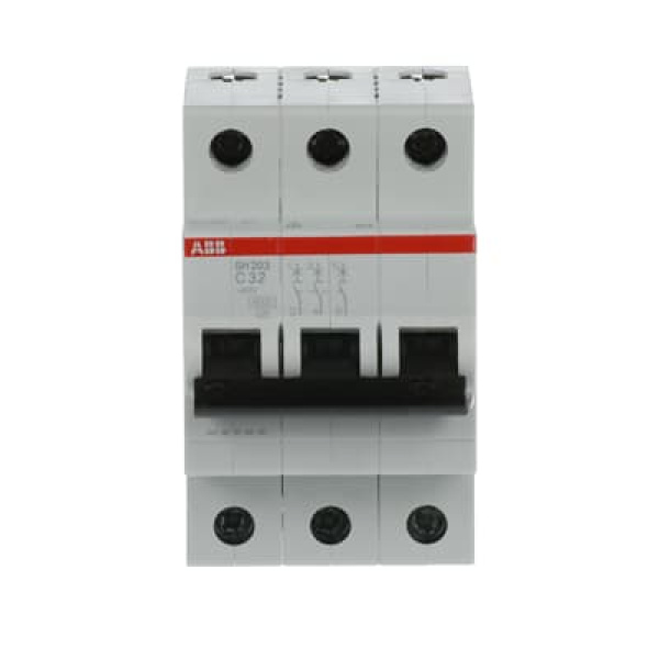ABB Miniature Circuit Breaker SH203 3 Pole 32A 6kA Type C