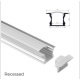 ASTER LED Strip 5Meter Roll 5W/M Cool White Color (IP65) With 1M Recessed Alu Profile
