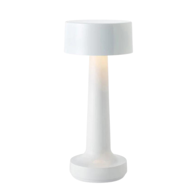 White TABLE LAMP 8001