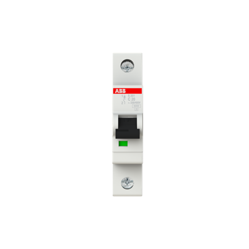 ABB Miniature Circuit Breaker S201 1Pole 20A 10kA Type C