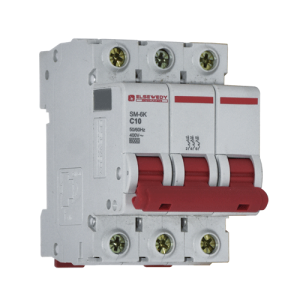 Elsewedy Miniature Circuit Breakers 3 Pole 25A