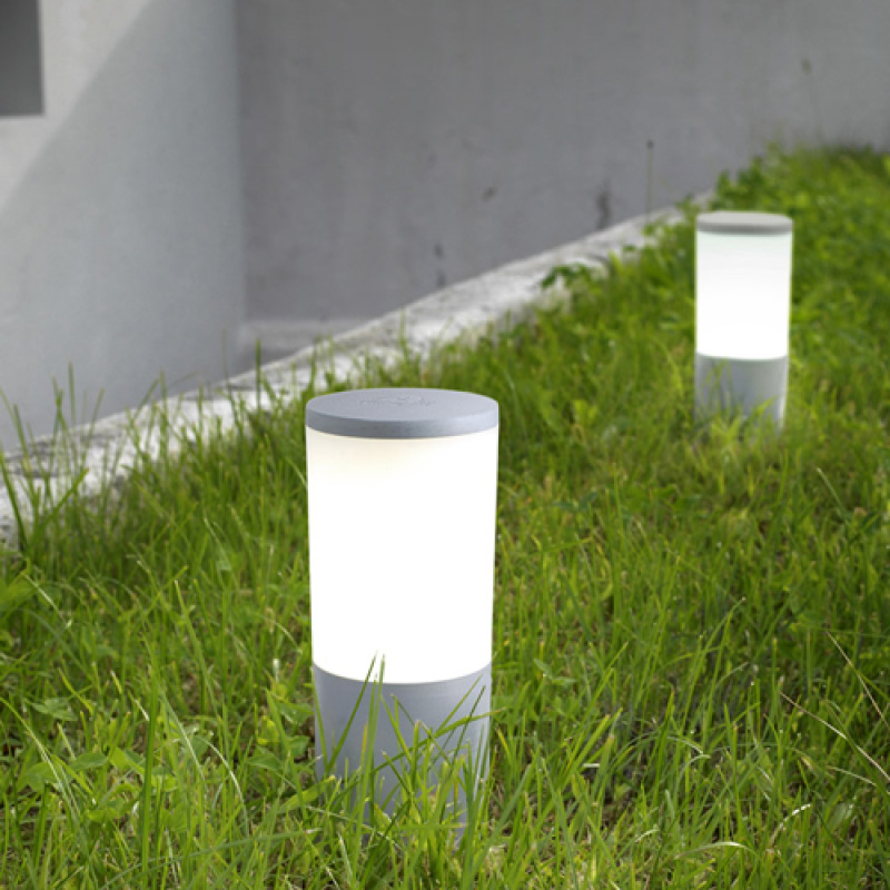 Fumagalli AMELIA SPIKE (DR2.572) Grey/Opal 6 Watt with Warm Light Color