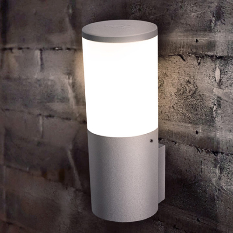Fumagalli AMELIA WALL (DR2.570) Grey/Opal 6 Watt with Warm Light Color