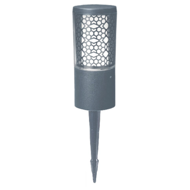 Fumagalli Carlo/Deco Spike (DR3.572) Grey 3.5 Watt with Warm Light Color