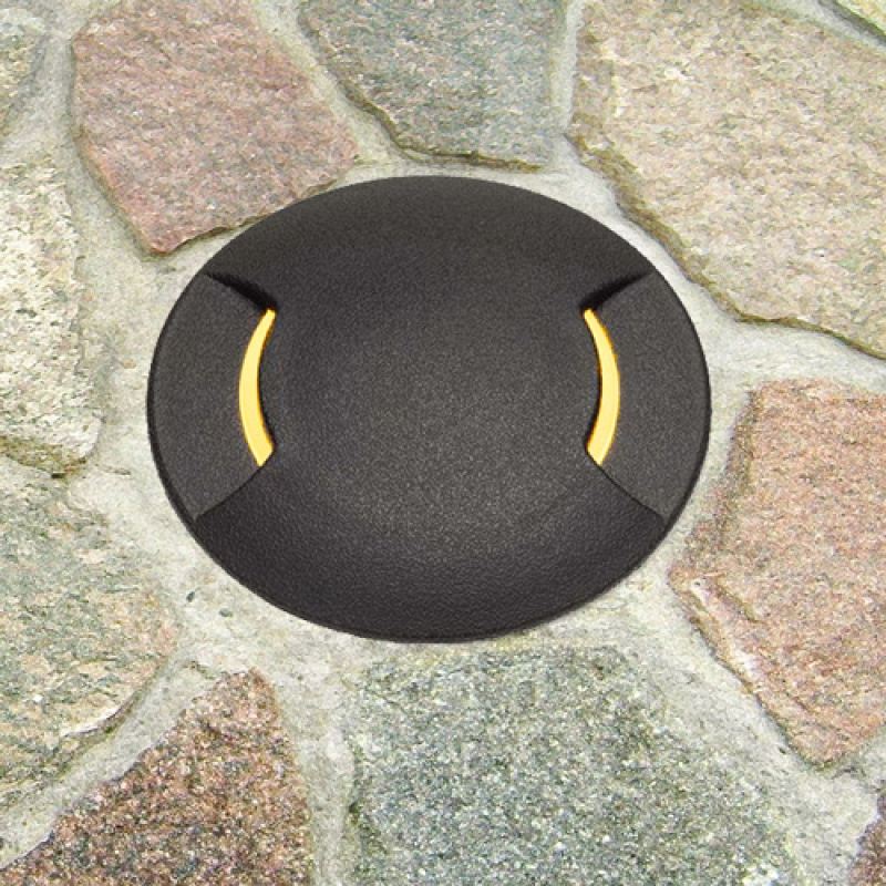 Fumagalli CECI 120 - 2L (2F2) Black/Orange 3 Watt with Warm Light Color