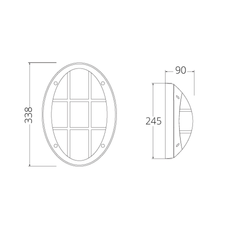 Fumagalli DANZI-GR (3D3) Grey E27 Version