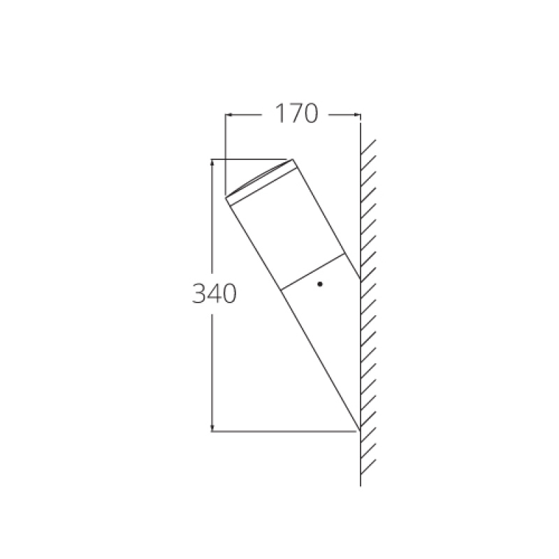 Fumagalli AMELIA-FS (DR2.571) Black/Opal 6 Watt with Warm Light Color