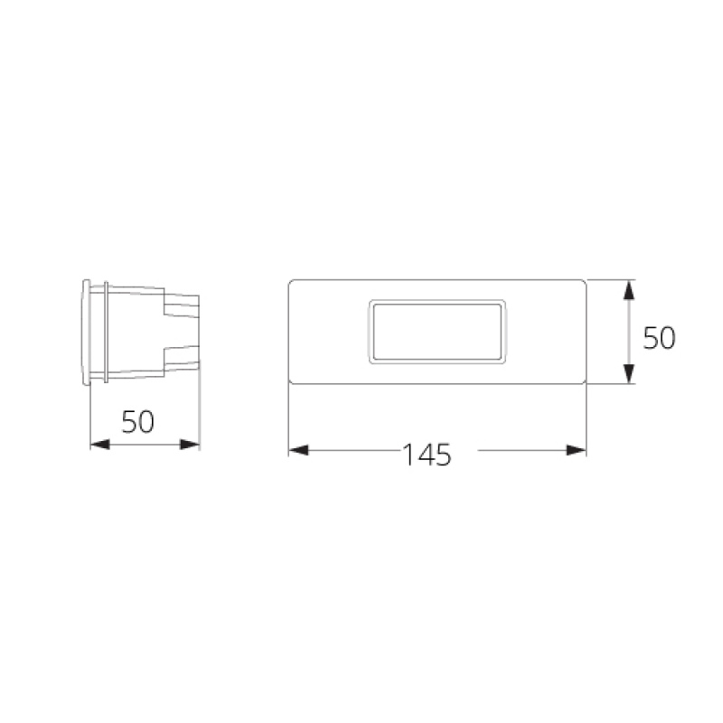 Fumagalli NINA 150 (6C1) Black 3 Watt CCT Settable