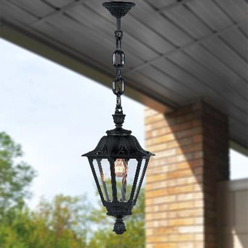 Fumagalli SICHEM/RUT (E26.120) Black/Clear E27 Version