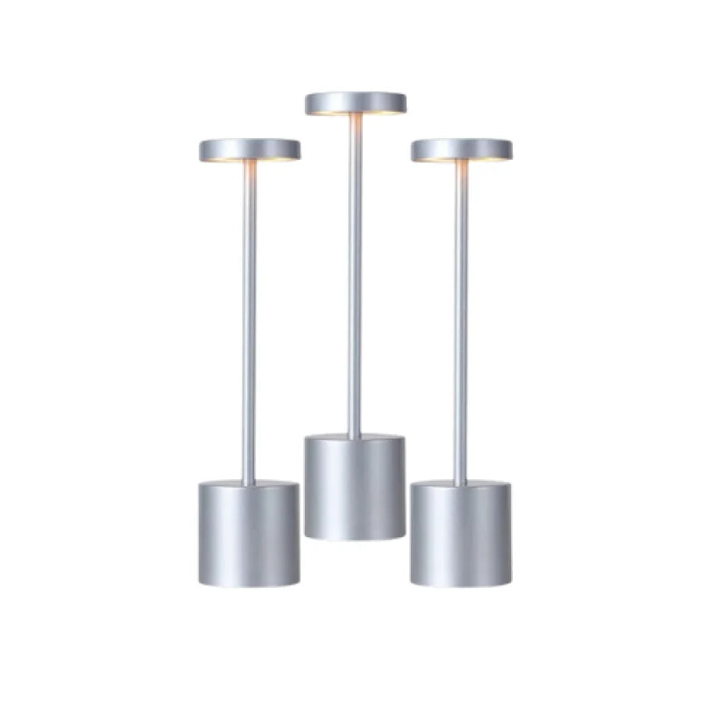 A Bundle of 3 Silver Table Lamp 8005