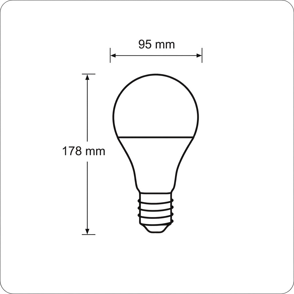 Classic LED Lamp 24 Watt white Color