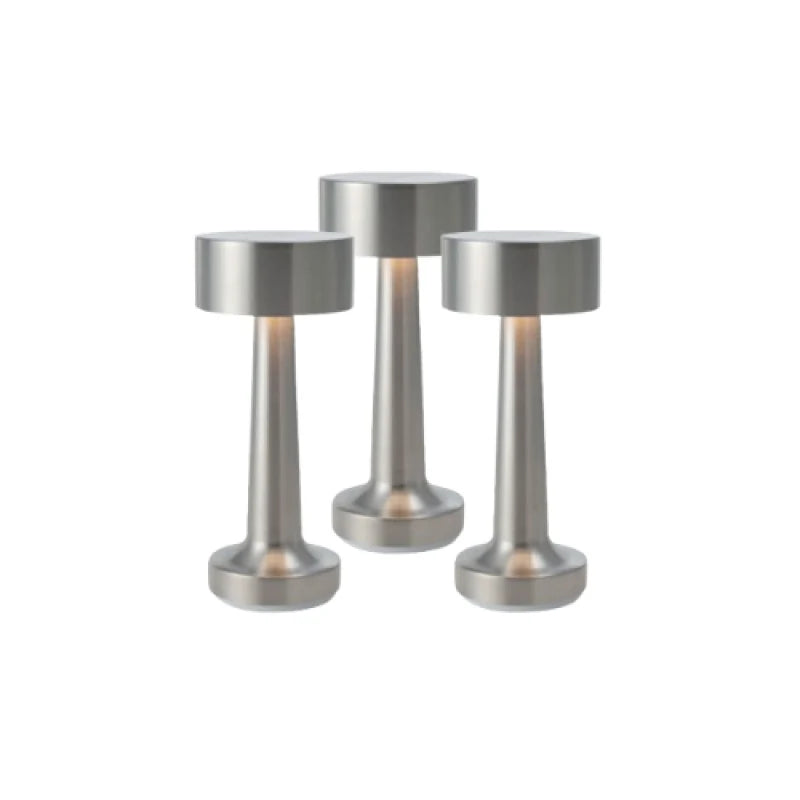 A Bundle of 3 Silver Table Lamp 8001