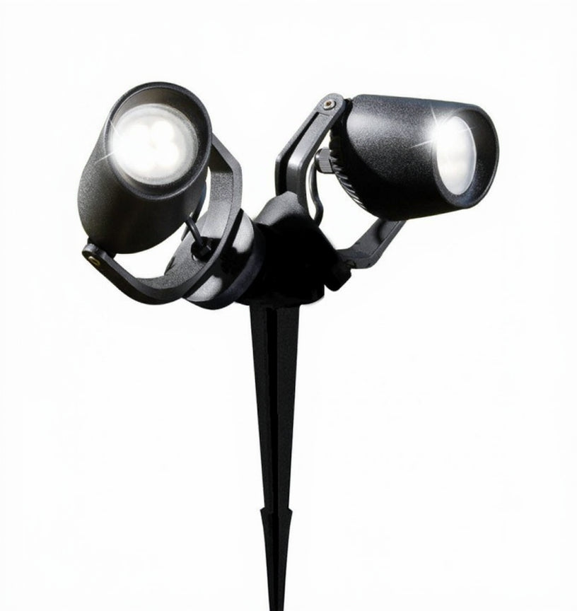 Fumagalli MINITOMMY-EL 2L Twin SPIKE (3M2) Black 2x3.5 Watt CCT Settable