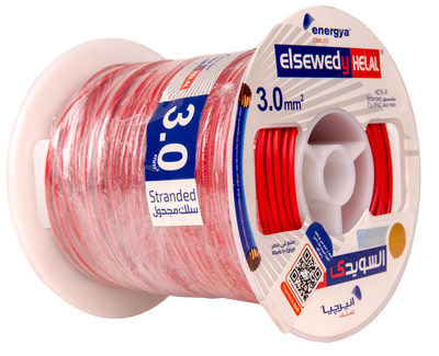 Energya Elsewedy Helal Stranded Copper PVC-Insulated Building Wire 3 mm² – 450/750V