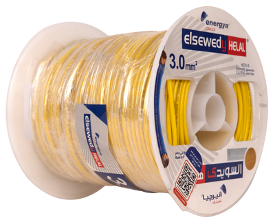 Energya Elsewedy Helal Stranded Copper PVC-Insulated Building Wire 3 mm² – 450/750V