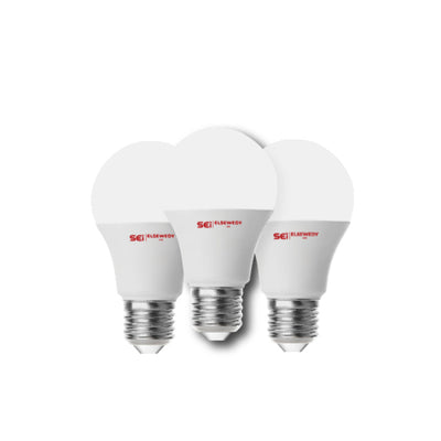 A Bundle of 3 Classic 12 Watt LED Bulbs Daylight ( White Color )