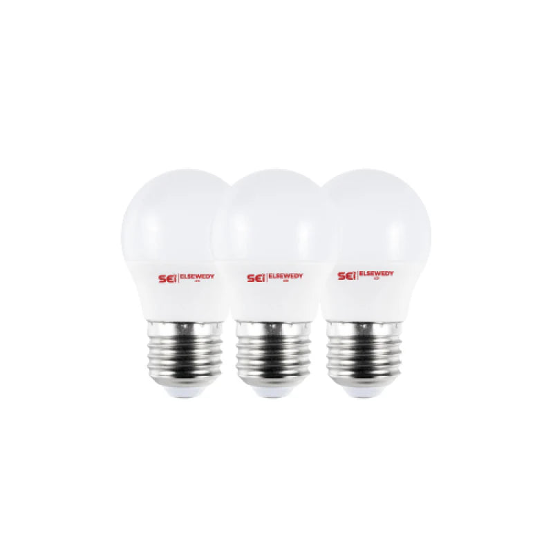 A Bundle of 3 Classic 5 Watt LED Bulbs (Warm Color)