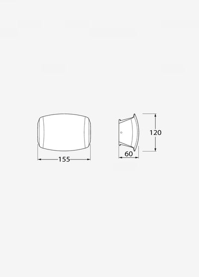 Fumagalli ABRAM 150 (AB1) Grey 3,5 Watt CCT Settable