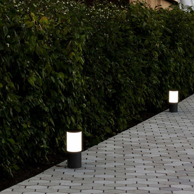 Fumagalli AMELIA 250 DR2.573 Bollard Black Opal 8.5W LED CCT
