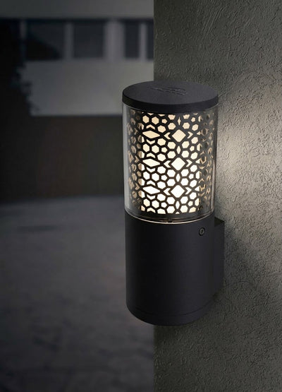 Fumagalli Carlo/Deco Wall (DR3.570) Black Clear 3.5 Watt CCT Set