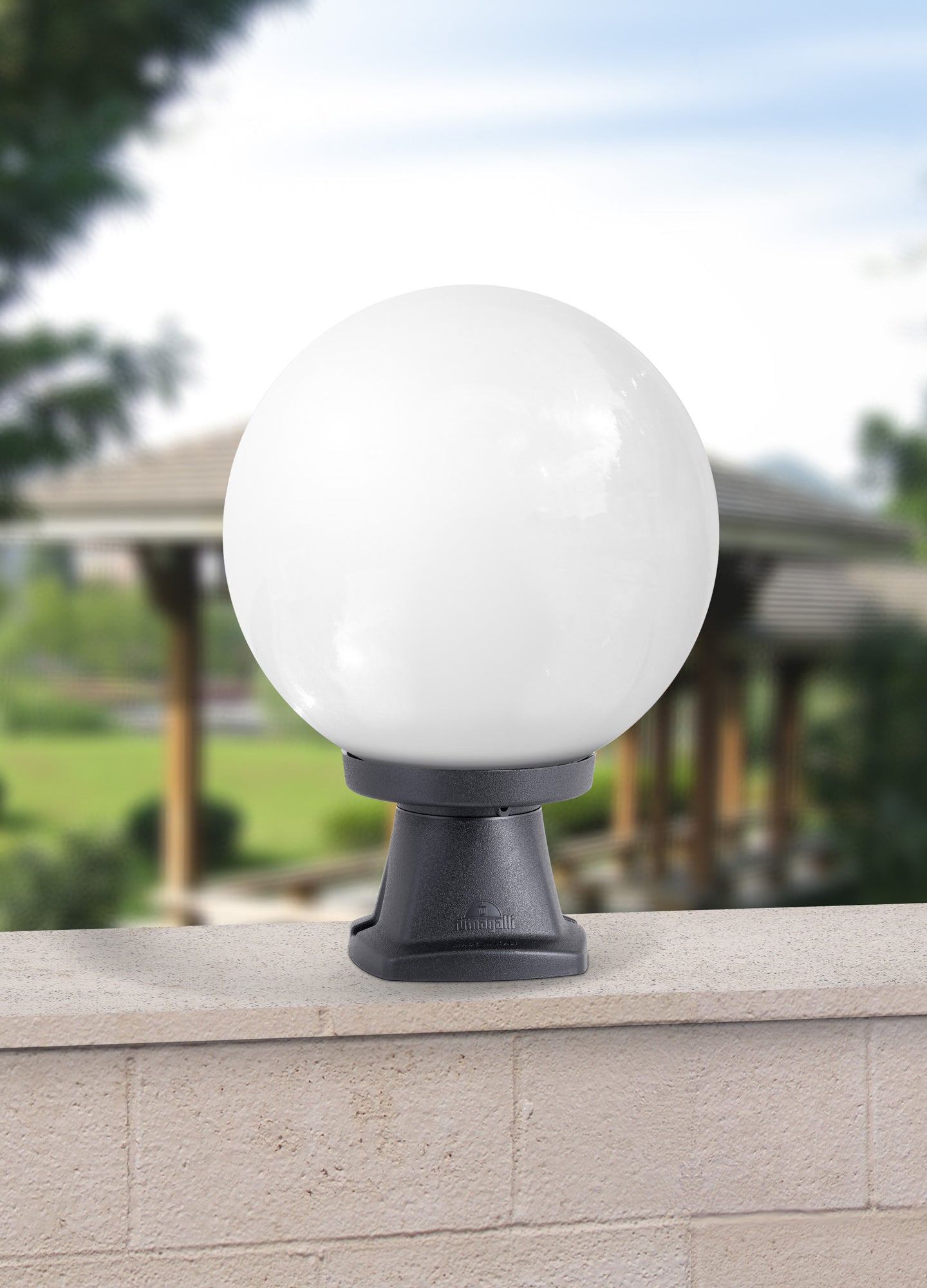 فوماجالي MIKROLOT/GLOBE250 (G25.110) لون أسود/مصنفر E27