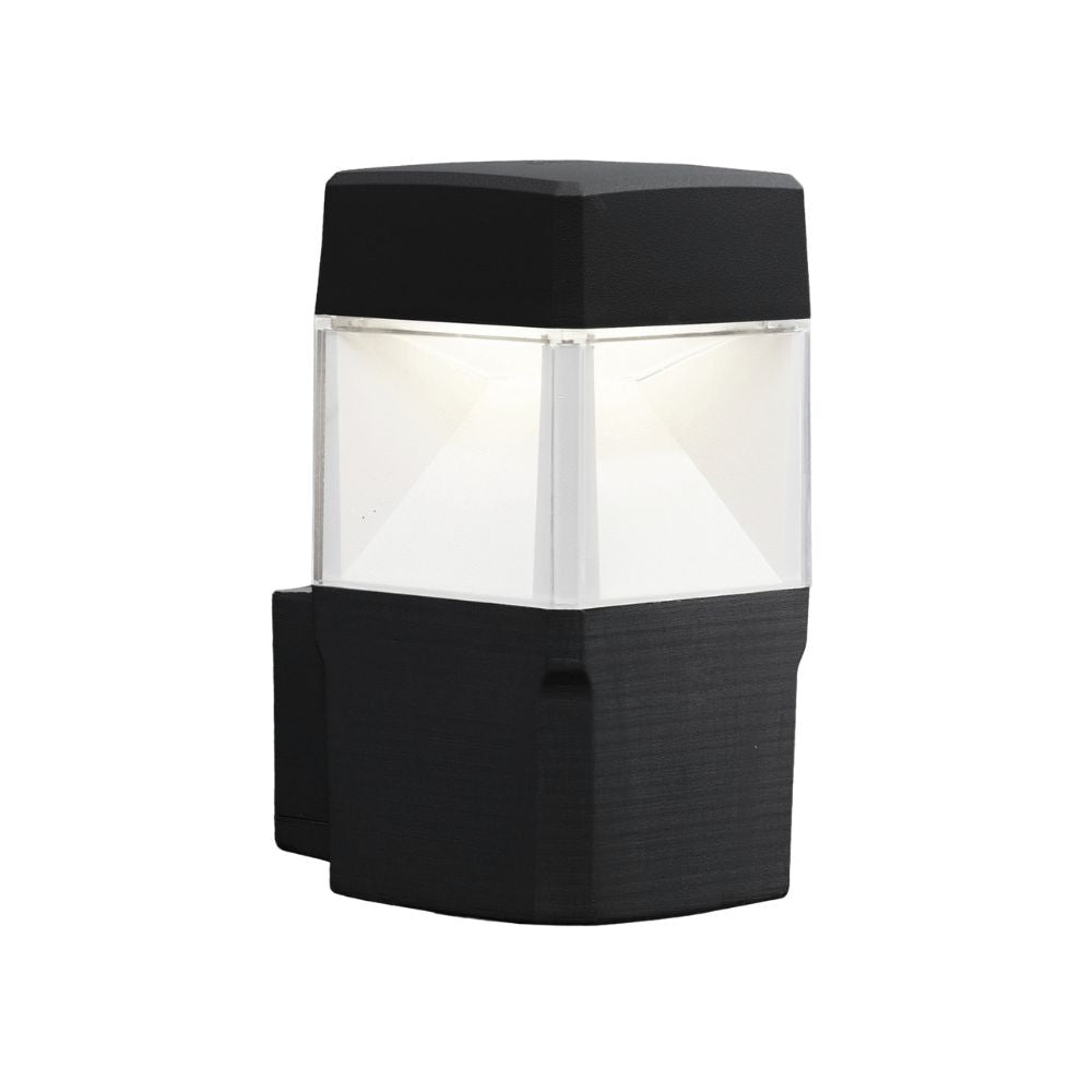 Fumagalli ELISA DS2.562 APPLIQUE Wall Black Clear GX53 LED 10W - CCT