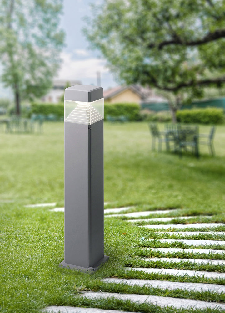فوماجالي ESTER 800 Bollard (DS1.561) لون رمادي 10 وات لون إضاءة قابلة للضبط
