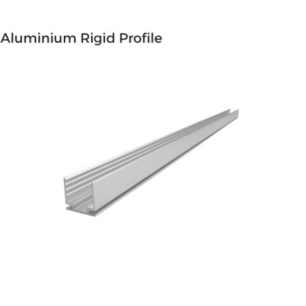 ASTER LED Neon 5Meter Roll H Recessed 9.6W/M Warm Light Color with Alu Profile