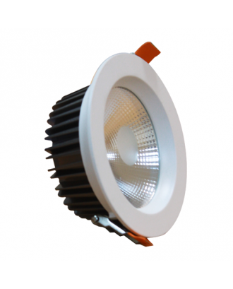 PAVO COB LED Recessed Fixture 30 Watt With Warm Light